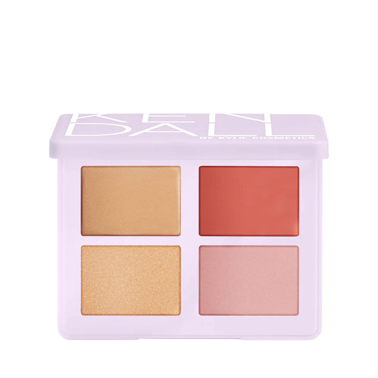 kendall blush and highlighter cheek quad