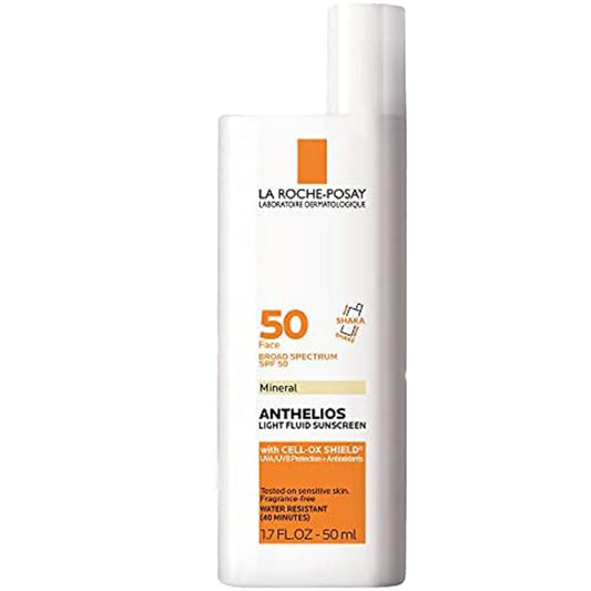 La Roche-Posay Anthelios Untinted Sunscreen SPF 50- Mineral